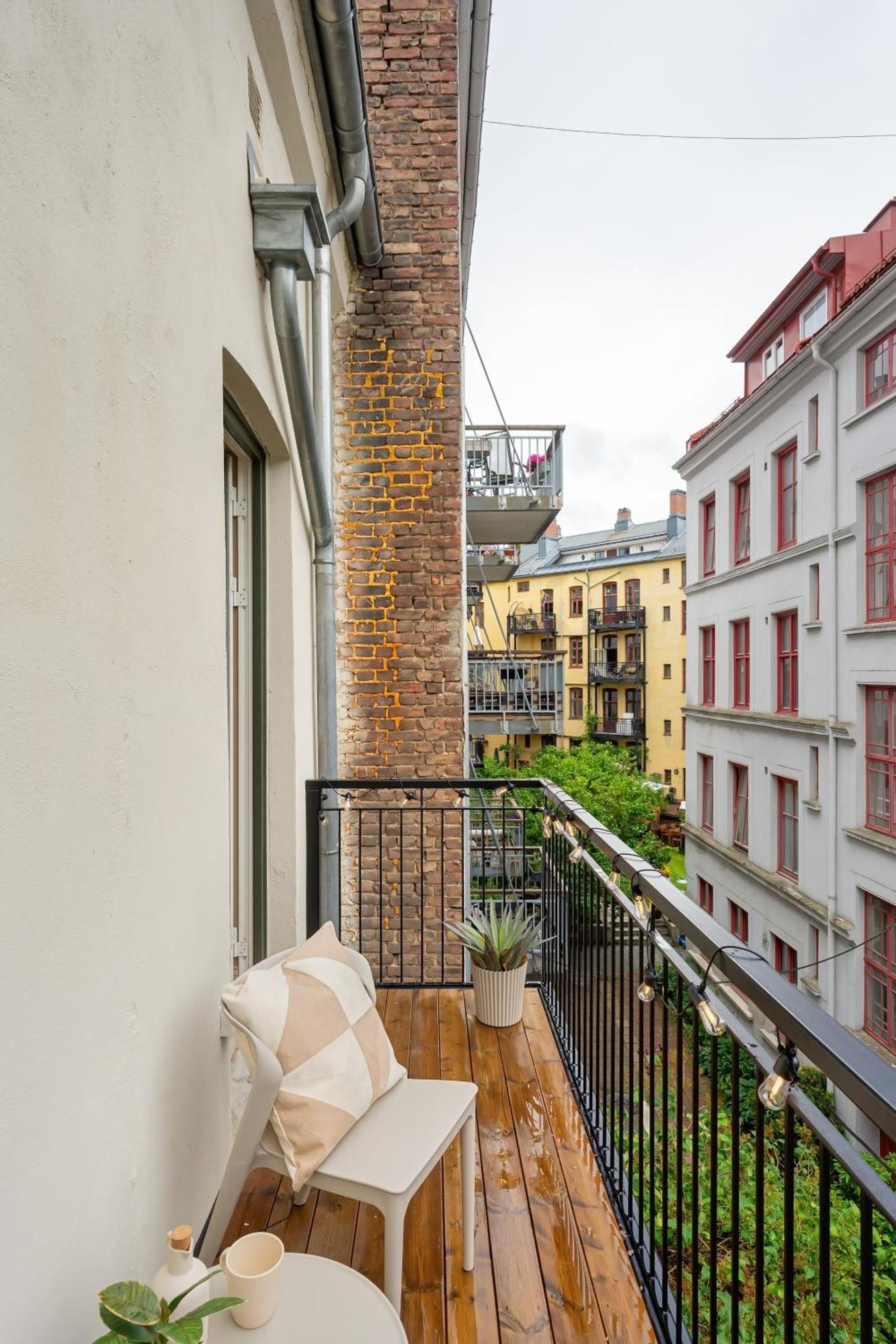 Dinbnb Apartments Gruenerlokka I 2-Bedroom With Balcony Oslo Kültér fotó